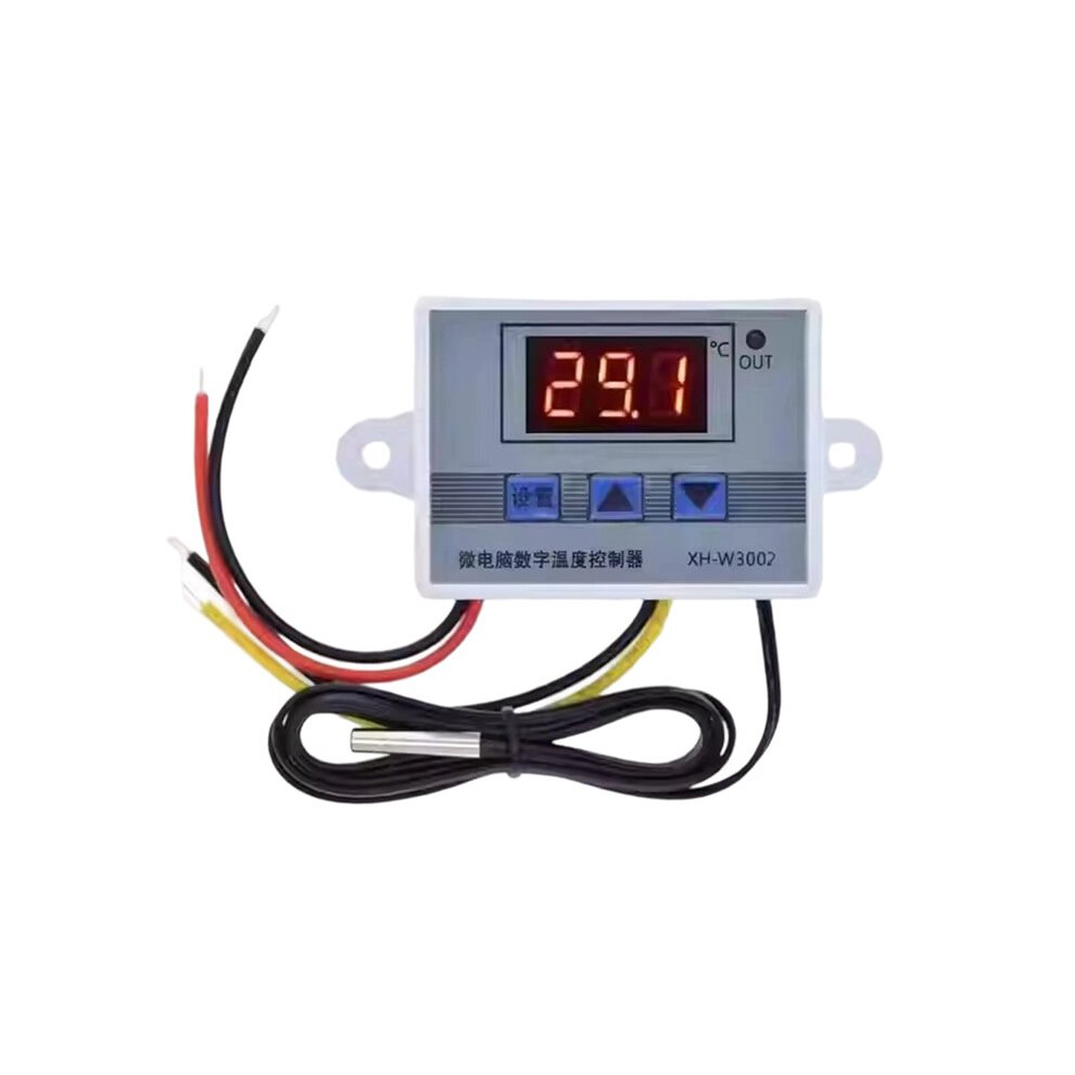 Xh-W3002 Digital Led Temperature Controller Max 10A Thermostat Regulator With Waterproof Probe 12V/120W 6033546763331