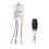 433MHz Wireless Remote Control  LED Light Controller AC90-250V+433Mhz Remote Control for Electric Doors 1