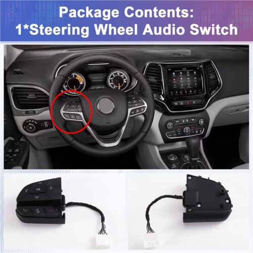 68321893AA Steering Wheel EVIC AUDIO  for   2014-2018 1