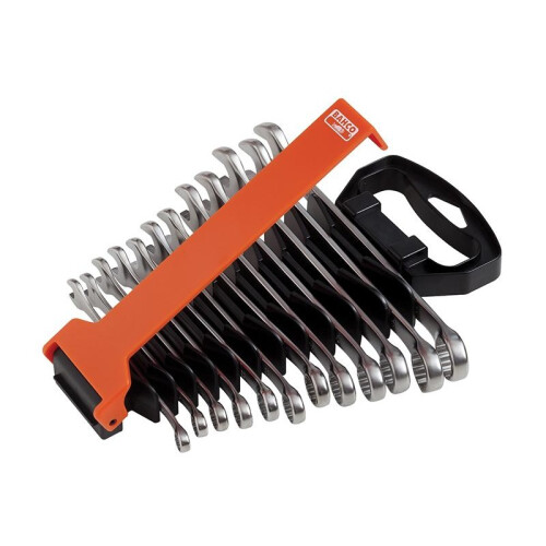 Bahco Bahco Chrome Polished Combination Spanner Set, 12 Piece
