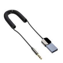Aux-Adapter USB Naar 3,5 Mm Audio Aux-Adapter Auto -Ontvanger  5.0 HD Oproep AUX-Adapter