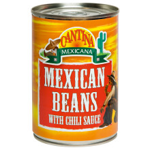 Cantina Mexicana Mexikanische Bohnen mit Chilisauce 410g
