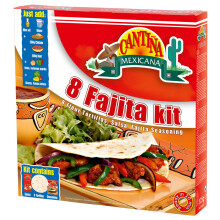 Cantina Mexicana Fajita Kit 8 stk. 475 g