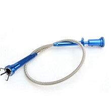 Flexible Pick  Magnet 4-Claw LED Light Magnetic Long Spring Picker Car Repair Catcher Toilet Gadget Sewer Pick  Tool