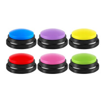 6 Stuks Opneembare Antwoordzoemers met Knopantwoorden, Perfect voor Spelshows en Klaslokalen