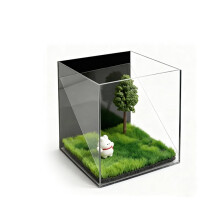 3D Acrylic Pet Holographic Projection Digital House Pet Souvenirs Pet Projection Souvenir Tool Pet Souvenir Projection