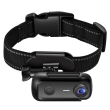 Tragbare Magnetische Sportkamera 1080P, Daumen-Actionkamera, -Taschenkamera mit Magnetischem Trageband, Schwarz