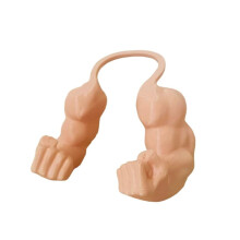 Kattenarmhanger met Spiermotief, Huisdier, Kattenvuist, Nekvuistset, Show Kattenpop, Sterke Nekarm, Hangend Speelgoed, Huidskleur