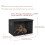 Capa para Caixote para Cachorro em Tecido Oxford Capa para Canil para Animais de EstimaçãO Universal para 42 Polegadas de Arame para Caixote para 6