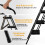 3-Step Folding Ladder, Non-Slip, Metal, Black 2
