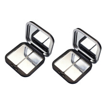 Praktische mattschwarze magnetische Make-up-Boxen, tragbar für-1