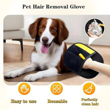 1set Efficient Pet Hair Removal Tool-This Pet Hair Removal Tool is Designed to Easily Lift Fur From Couches