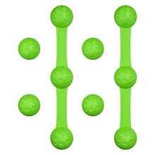 Set van 6 sterke magnetische siliconen gespen voor het-Groente