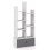 7-Tier Open Bookshelf with Drawer, 53x24x118 cm, White 2