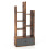 7-Tier Open Bookshelf with Drawer, 53x24x118 cm, Brown 2