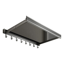 Aluminum Telescoping Shelf Space Saving Organizers with-g 8