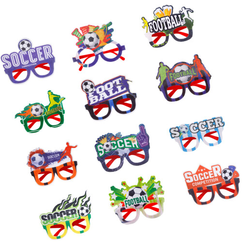 12 divisions Football Style Glasses With Distinctive Graphics