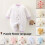 (Style I,59cm)Organic Cotton Baby Crawling Suit With Single Button Closure Playtime S 6