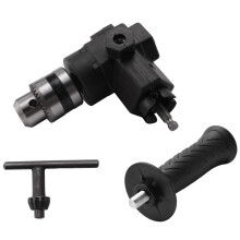 90 Degree Handle Right Angle Bend Extension Chuck Drill Adapter Power Tool Accessories