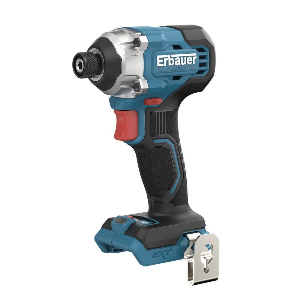 Erbauer Impact Driver Cordless 18V Li-Ion Eri1093ipd Brushless Compact Body Only 5059340992891