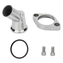 45 Grad Wasserhals-Thermostatgehäuse für Chevy SBC BBC 283 302 305 327 350 400 396 427 mit Schrauben und Dichtring