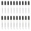 20 Stück 1 ml abgestufte-gerader Ellenbogen 1