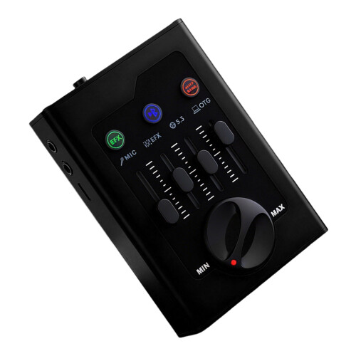Professional Reverbs  Effect USB Sound Card For Live-Black