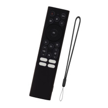 Premium siliconen hoes voor ERF6A82 TV-afstandsbediening-Zwart