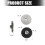 Multipurpose Camera Thread Converter 1/4inch-20 Female To 3