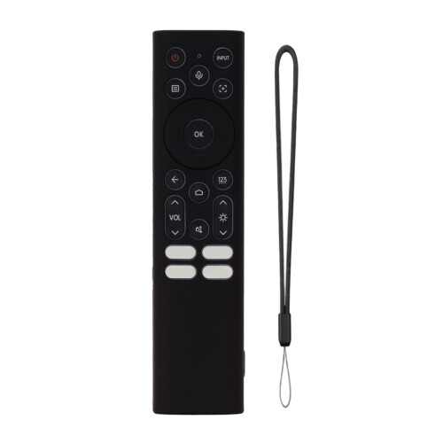 Soft Silicone Protector For ERF6A82 Television Remote-Black