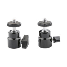 Ensemble de 2 pièces de support à tête sphérique à vis de 1/4
