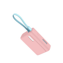 Peau de couverture de protection portative antidérapante de-Rose