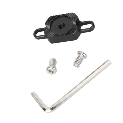 Support de Rosette Standard en aluminium, adaptateur de-Noir