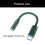 Le câble adaptateur pour casque d'écoute de Type C mâle à-Noir 4