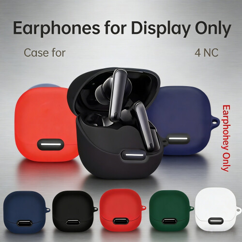 Compact Silicone Case For Liberty 4NC Earphones Shell-White 1