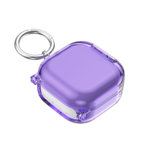Boîtier de support d'écouteurs antichoc, étui Flexible,-Violet