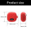 Compact Silicone Case For Liberty 4NC Earphones Shell-White 4