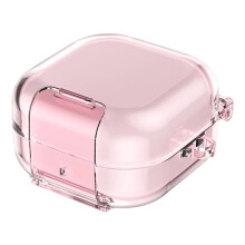 Étui de protection transparent en TPU pour coque-Rose