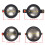 Ensemble de bobines vocales à diaphragme de Tweeter de-75 cœurs 2