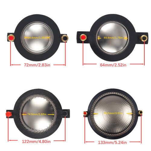 Ensemble de bobines vocales à diaphragme de Tweeter de-75 cœurs 1