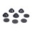Amortisseurs de vibrations de haut-parleur en Silicone, Base-8 7