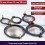 Ensemble de bobines vocales à diaphragme de Tweeter de-75 cœurs 4