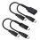 Câble de chargement séparateur USB C, sortie 5V 3A, cordon-B 2