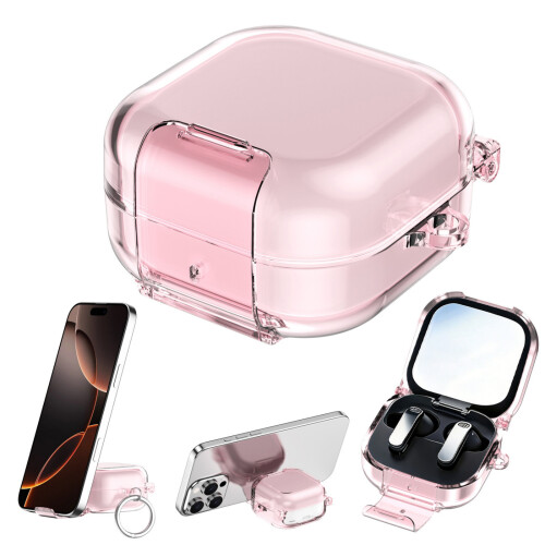 Oordopjeshouder Case Guard Shell Hoofdtelefoonbehuizing-Roze 1