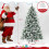 180 cm Artificial Christmas Tree with Snow & 250 LED Lights 2