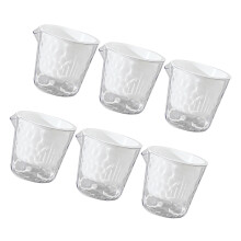Set mit 6 robusten ABS-Anzuchtbehältern, ideal für Kräuter-Weiß