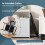 2-Step Folding Ladder with Padded Handle, 47x39x71 cm, Black 5