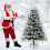 Árvore de Natal artificial de 180 cm com neve e 350 luzes LED 2