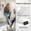 3-Step Folding Aluminum Ladder, Non-Slip, Portable 4