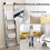3-Step Folding Aluminum Ladder, Non-Slip, Portable 5